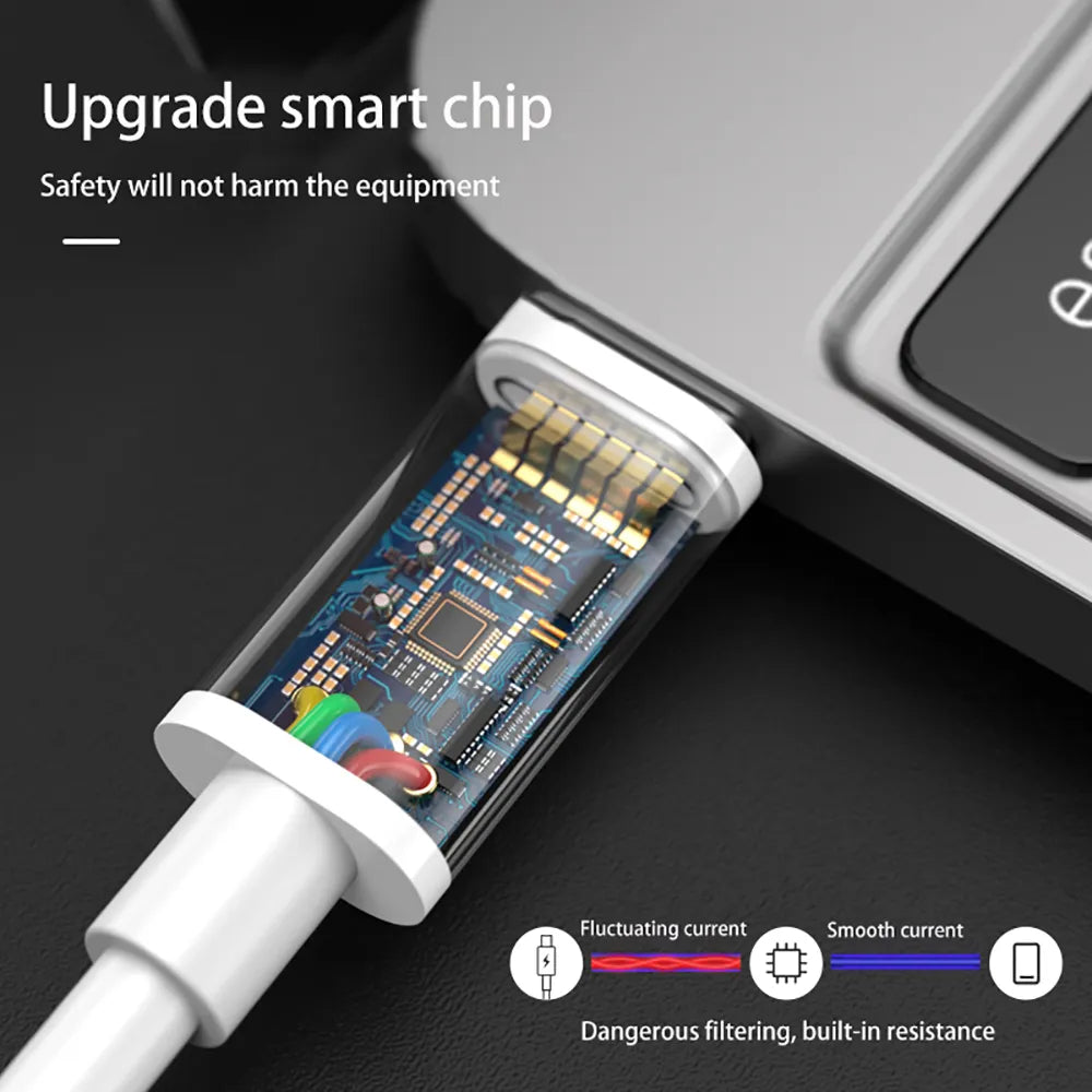 USB C To USB C Cable For Samsung Xiaomi Huawei PD 60W Fast Charging Cable MacBook Pro IPad Pro